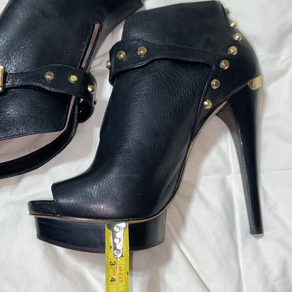 Super sexy Michael Kors Ailee Studded Peep-Toe Bootie - Picture 9 of 16